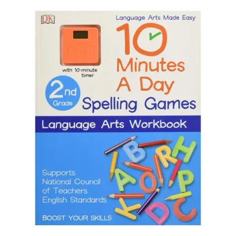 Coperta cărții Spelling Games: Language Arts workbook