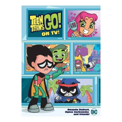 Coperta cărții Teen Titans go!. On TV!