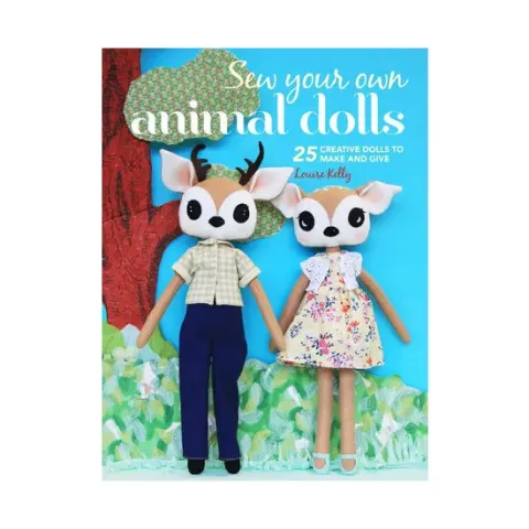 Coperta cărții Sew your own animal dolls: 25 creative dolls to make and give