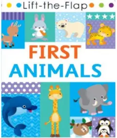 Coperta cărții Lift-The-Flap FIRST ANIMALS