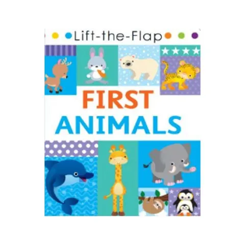 Coperta cărții Lift-The-Flap FIRST ANIMALS