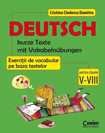 Coperta cărții Limba germana. Exercitii de vocabular pe baza textelor