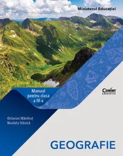 Coperta cărții Geografie. Manual pentru clasa a IV-a
