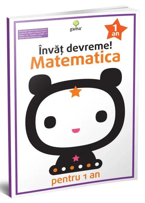 Coperta cărții Matematica pentru 1 an