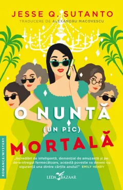 Coperta cărții O nuntă (un pic) mortală