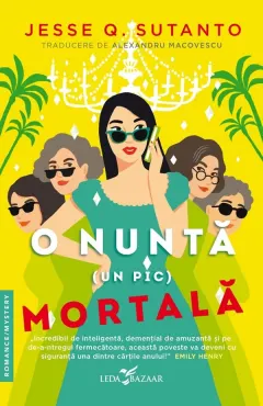 Coperta cărții O nunta (un pic) mortala