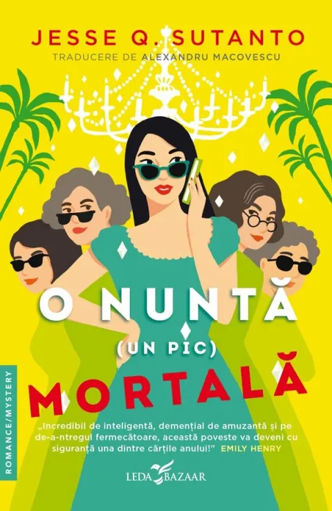 Coperta cărții O nunta (un pic) mortala