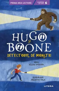 Coperta cărții Hugo și Boone. Detectorul de monștri