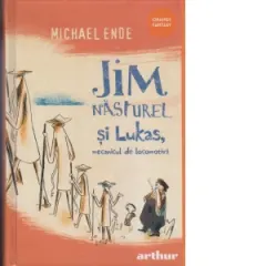 Coperta cărții Jim Năsturel și Lukas, mecanicul de locomotivă