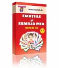 Coperta cărții Emotiile si familia mea. Carti de joc