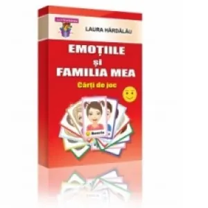 Coperta cărții Emotiile si familia mea. Carti de joc