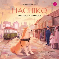 Coperta cărții Hachiko, prietenul credincios