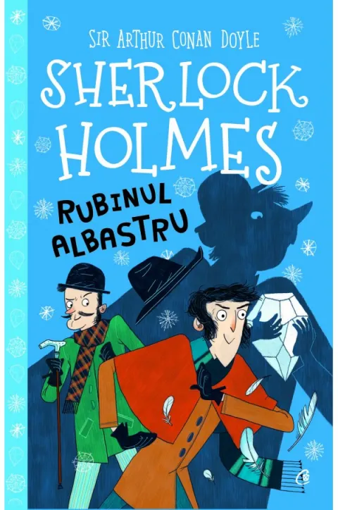 Coperta cărții Sherlock Holmes. Rubinul albastru