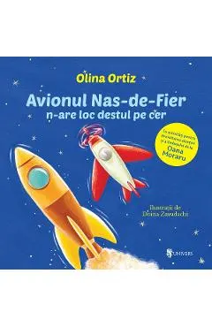Coperta cărții Avionul nas-de-fier n-are loc destul pe cer