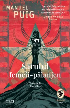 Coperta cărții Sărutul femeii-păianjen
