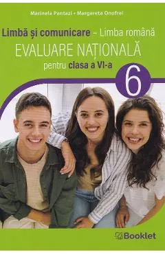 Coperta cărții Evaluare Nationala. Limba romana - Clasa 6 - Marinela Pantazi, Margareta Onofrei