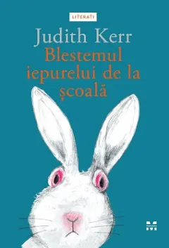 Coperta cărții Blestemul iepurelui de la școală