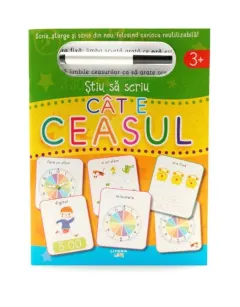 Coperta cărții Știu să scriu: Cât e ceasul