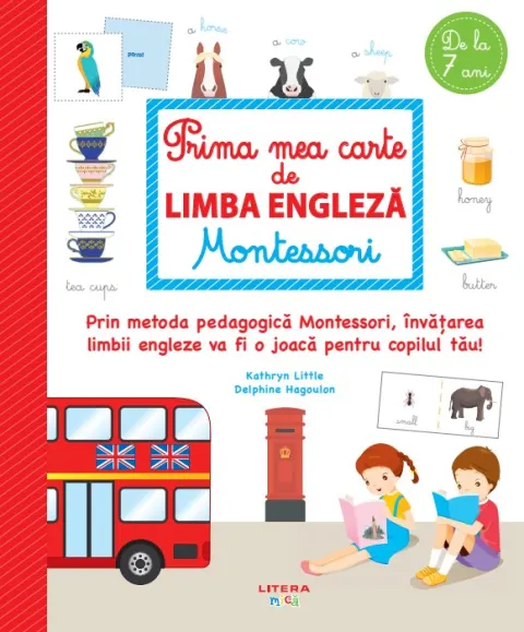 Coperta cărții Prima mea carte de limba engleză Montessori
