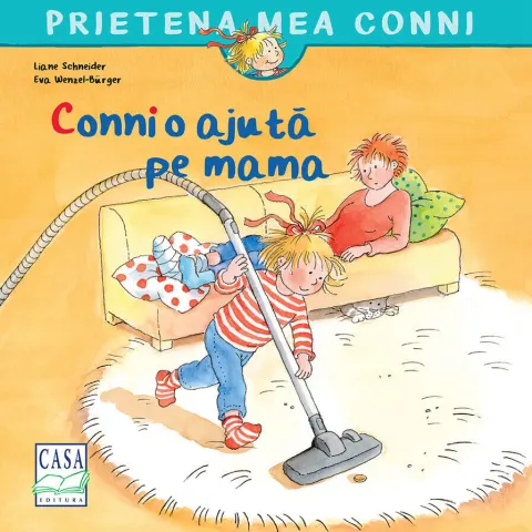 Coperta cărții Conni o ajută pe mama