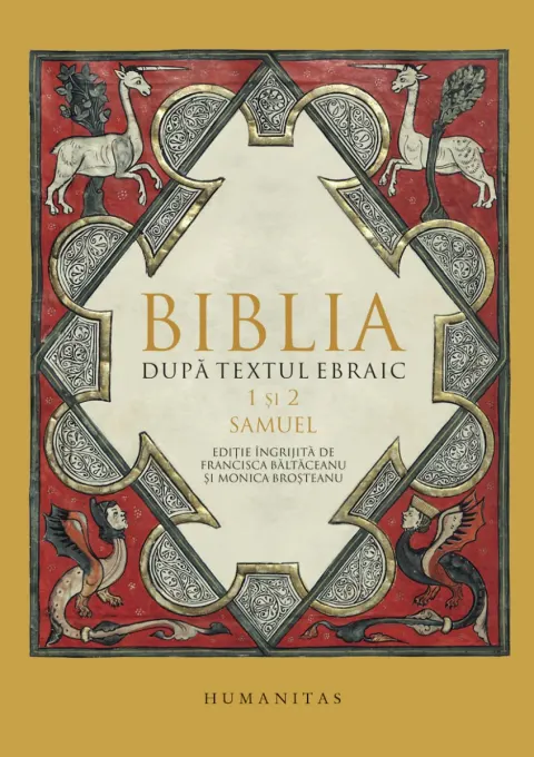 Coperta cărții Biblia după textul ebraic. 1 și 2 Samuel
