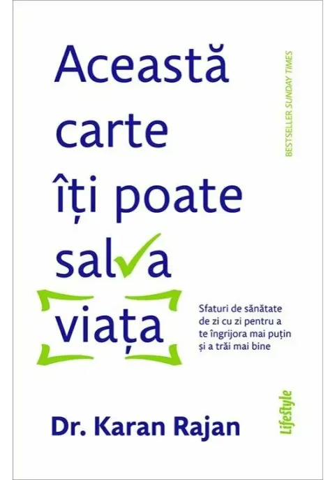 Coperta cărții Aceasta carte iti poate salva viata