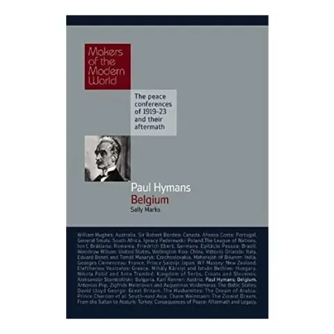 Coperta cărții Paul Hymans