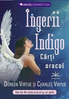 Coperta cărții Ingerii Indigo. Carti oracol - Doreen Virtue, Charles Virtue