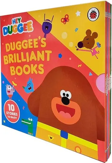 Coperta cărții Hey Deggee : Duggee's Brilliant 10 Books