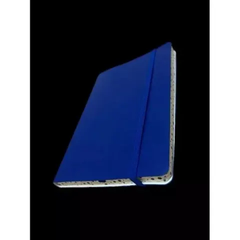 Coperta cărții Ashridge A5 Elastic Pu Notebook Dark Blue