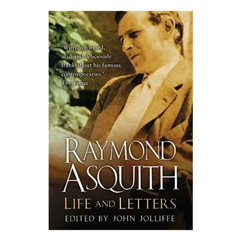 Coperta cărții Raymond Asquith