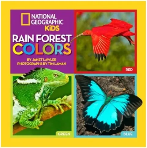 Coperta cărții Rain Forest Colors