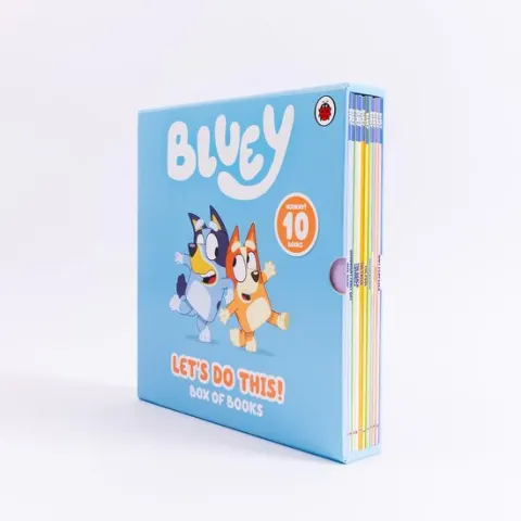 Coperta cărții Bluey Let's Do This! Box of Books