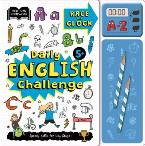 Coperta cărții Help With Homework: 5+ English Challenge Pack (HWH Daily Challenge Pack)