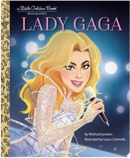 Coperta cărții Lady Gaga: A Little Golden Book Biography