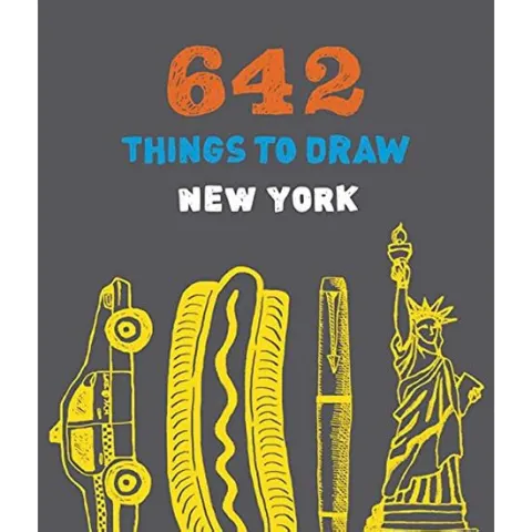 Coperta cărții 642 Things to Draw: New York