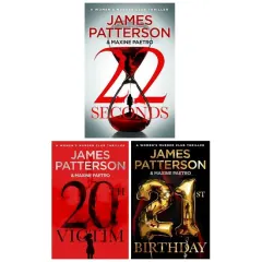 Coperta cărții Women's Murder Club Series By James Patterson 3 Books Collection Set (20th Victim, 21st Birthday, 22 Seconds)