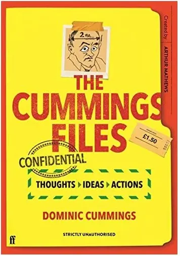 Coperta cărții Cummings Files Confidential