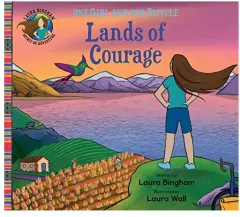 Coperta cărții Lands of Courage