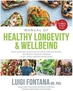Coperta cărții Manual of Healthy Longevity & Wellbeing