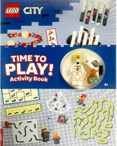 Coperta cărții LEGO® City: Time To Play! Activity Book with toy mini-figure