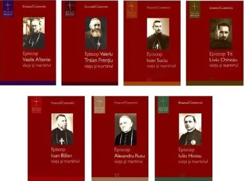 Coperta cărții Set 7 volume “Episcopi martiri”