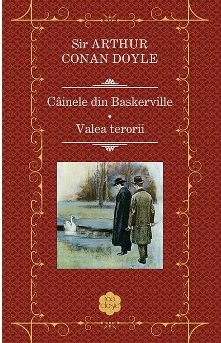 Coperta cărții Cainele din Baskerville / Valea terorii