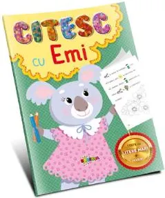 Coperta cărții Citesc cu Emi
