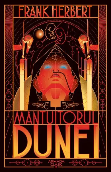 Coperta cărții Mântuitorul Dunei (seria Dune, partea a II-a)