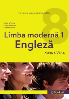 Coperta cărții Limba modernă 1 engleză (manual pentru clasa a VIII-a)