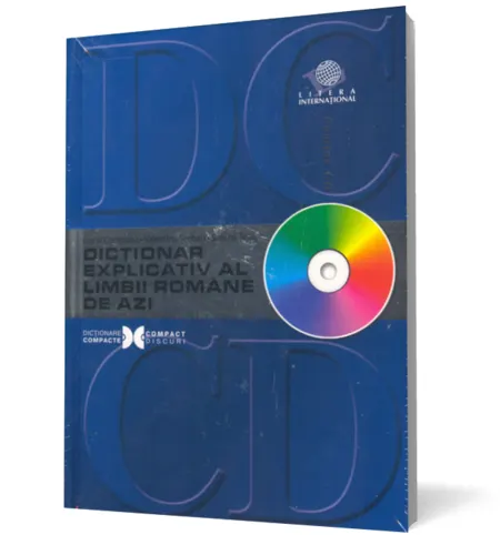 Coperta cărții Dicționar explicativ al limbii române de azi (conține CD)