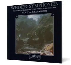 Coperta cărții Carl Maria von Weber - Symphonien 1 & 2