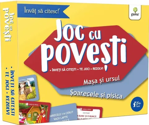 Coperta cărții Joc cu povesti: Masa si ursul. Soarecele si pisica
