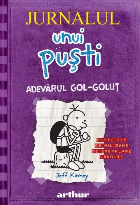 Coperta cărții Jurnalul unui pusti 5. Adevarul gol-golut